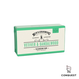 【 CONQUEST 】英國 The Scottish Fine Soaps Company 香氛沐浴皂 檀香香根草