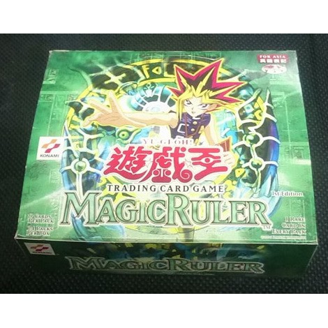 遊戲王空卡盒mr 亞英1刷magic Ruler 魔法的支配者 蝦皮購物