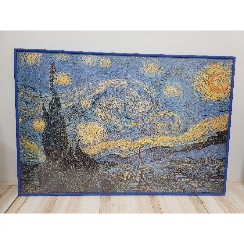 👍二手好物👍帶鋁框1000片拼圖(完成品)