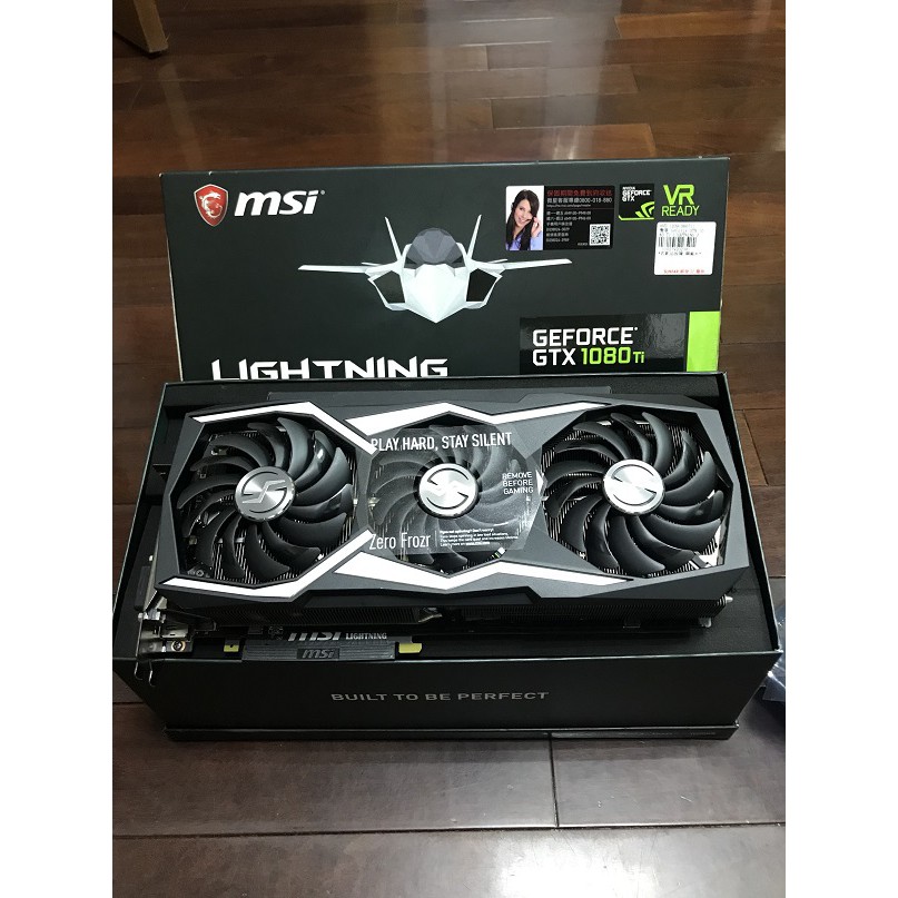 MSI GTX1080 TI Lightning Z 11G 保固4年 已註冊