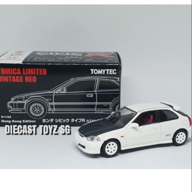 Tomytec 1/64 Honda Civic Type-R EK9 白