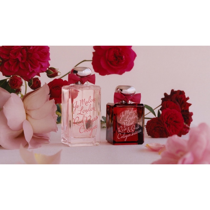 Jo Malone 2022情人節玫瑰系列 玫瑰香水 胭紅玫瑰 玫瑰與星玉蘭 絲絨玫瑰與烏木