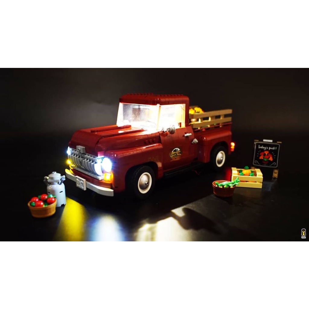 [飛米樂高積木磚賣店] LEGO 樂高專用燈組 10290皮卡車