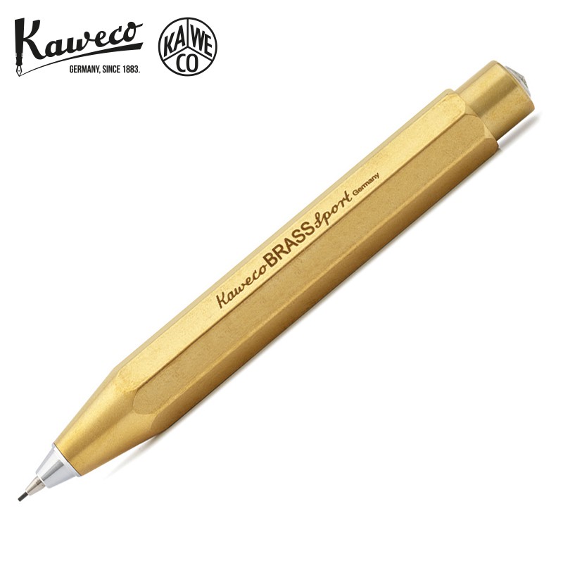 德國 KAWECO BRASS SPORT系列 黃銅 0.7mm 自動鉛筆