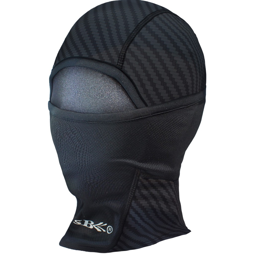 (((外貌協會 ))) SBK安全帽防風排汗全臉式頭套 BJ-6全罩款/ 黑色~可多種使用方式