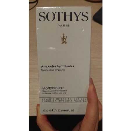 全新SOTHYS法國蘇緹化妝品水合精華液