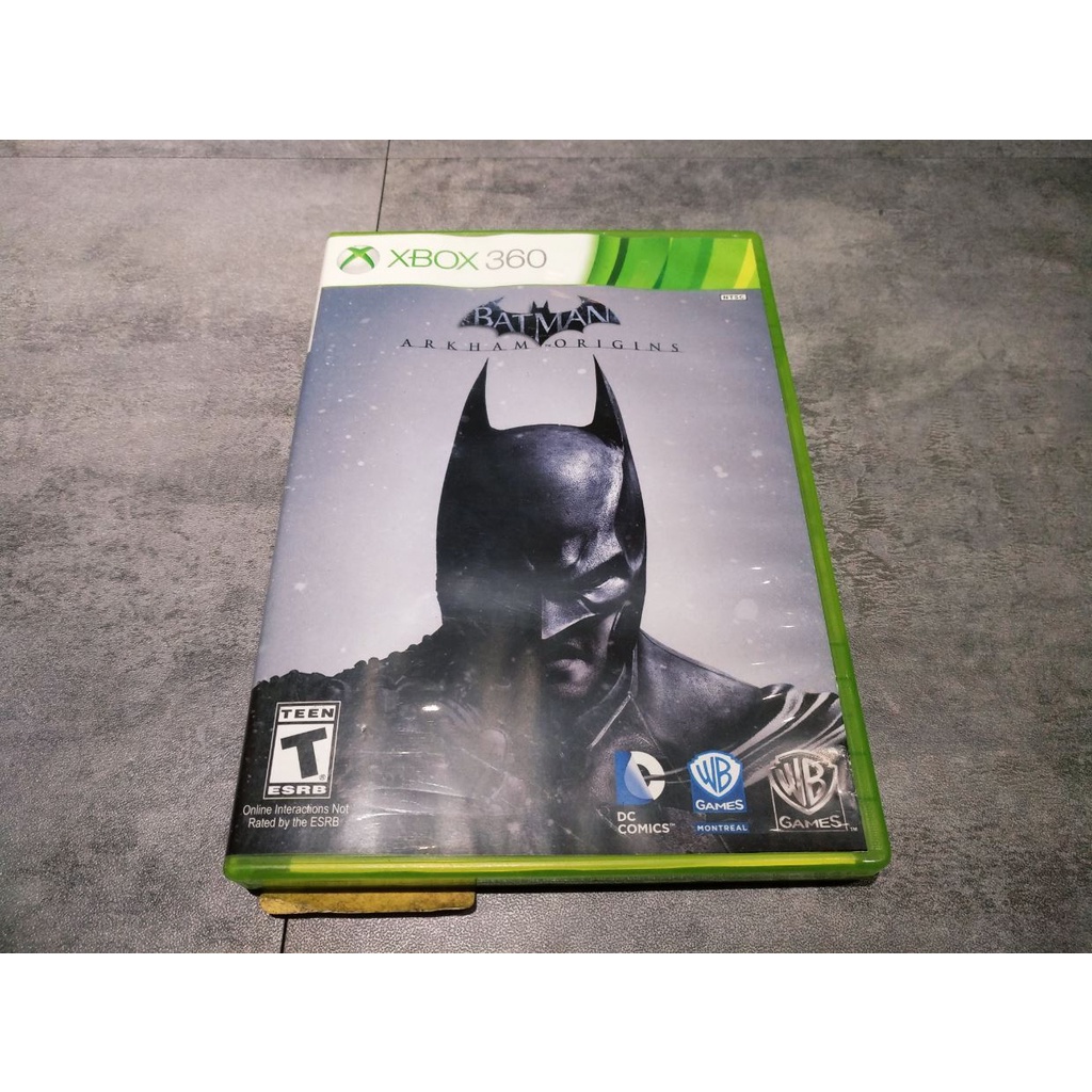 【蝦皮店到店免運】XBOX360 遊戲片 蝙蝠俠：阿卡漢起源 BATMAN Arkham Origins
