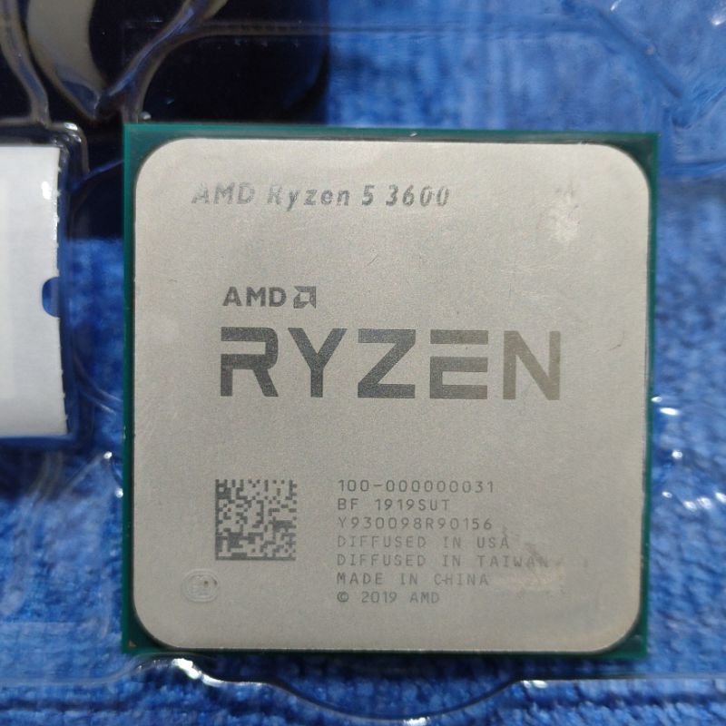 二手AMD R5 3600六核心CPU 6C12T Ryzen 5 3600 R5-3600處理器