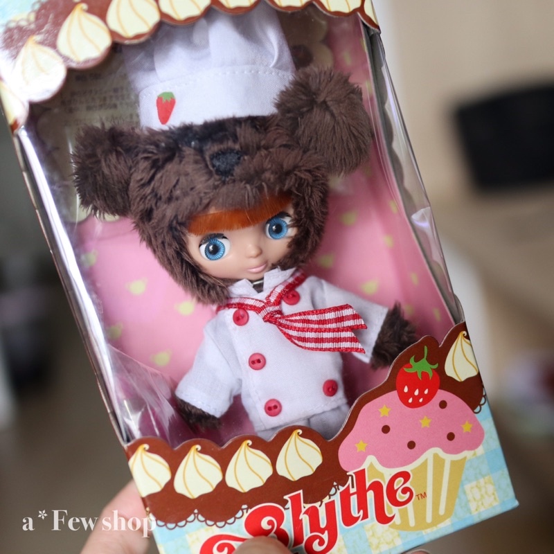 Petite Blythe KPBL-10 Meringue Coco 廚師熊 迷你布 小小布 絕版 全新未拆