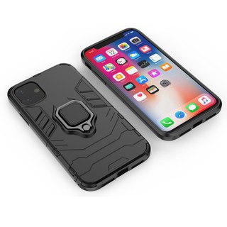 蘋果12pro max黑豹指環支架手機殼 蘋果12/12PRO防摔套12 mini