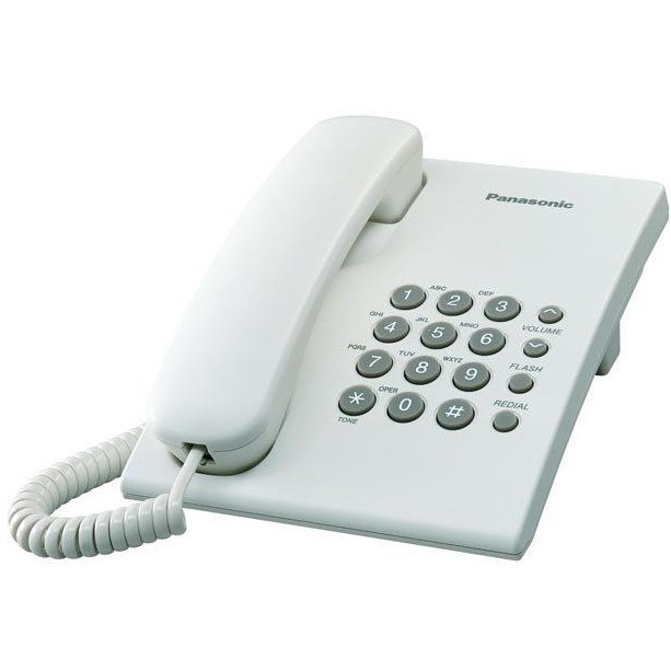 (公司貨)國際牌Panasonic KX-TS500(KXTS500)有線電話機(黑/白)