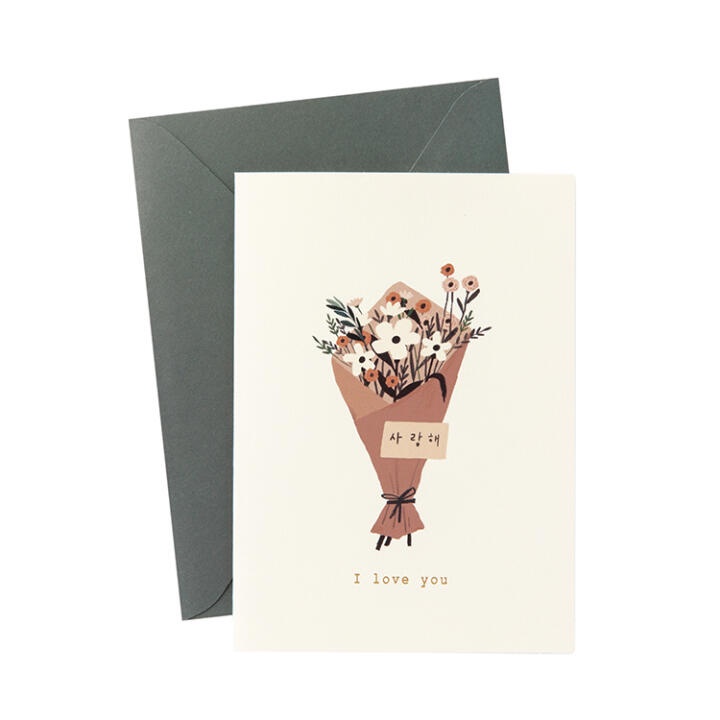[ARTBOX] Card I love you bouquet