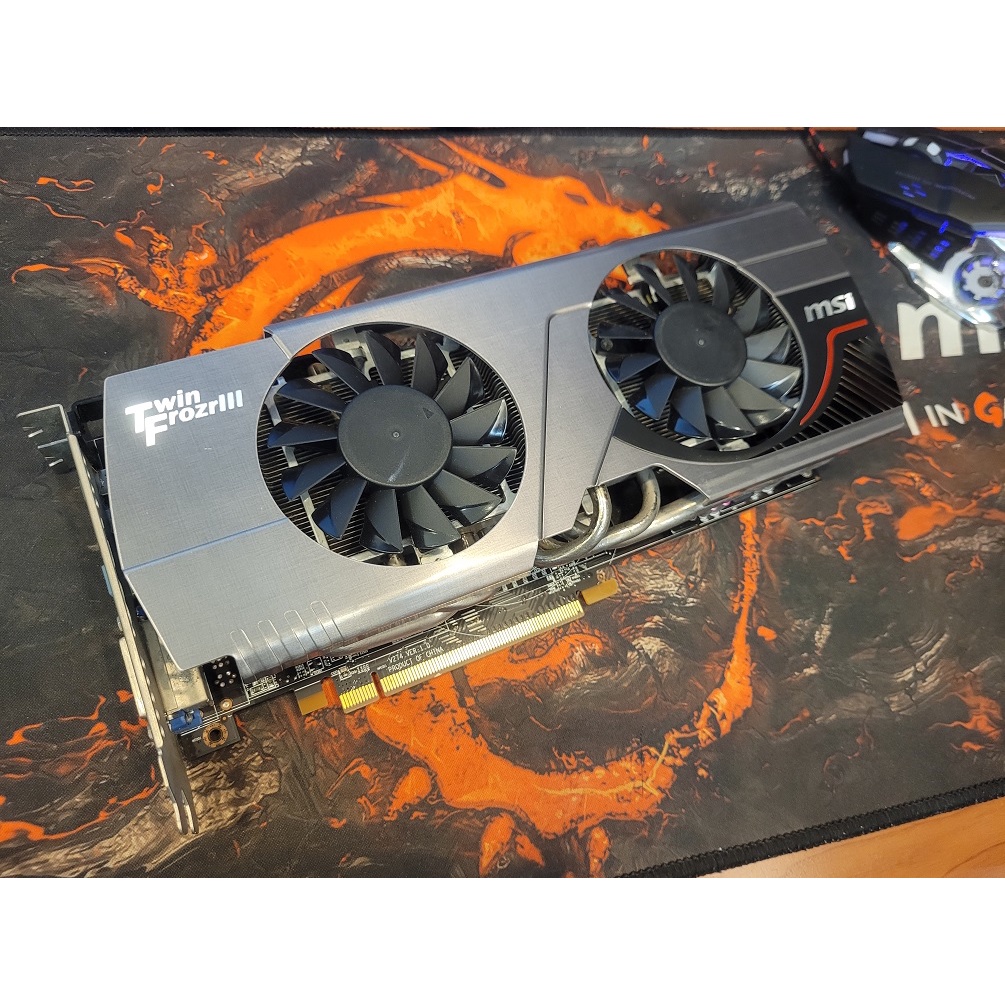 微星MSI R7870 Twin Frozr 2GD5/OC 2GB PCIE 顯示卡 功能皆正常 售1200 誠可議