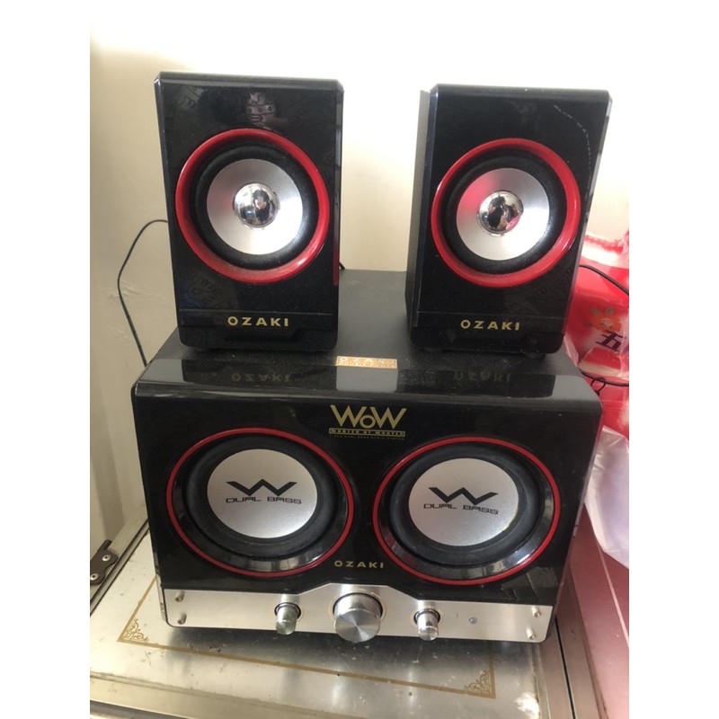 OZAKI 阪京 ww440 40w2.2聲道享樂機 重低音喇叭