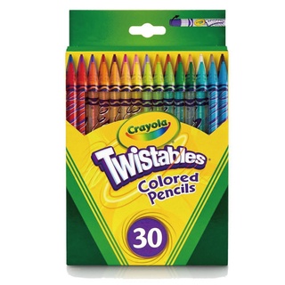 Crayola繪兒樂 30 支可扭彩色鉛筆 ToysRUs玩具反斗城