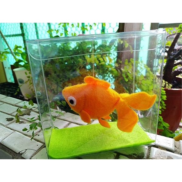 Happydiy 手作 一片紙型版金魚 紙型包 蝦皮購物