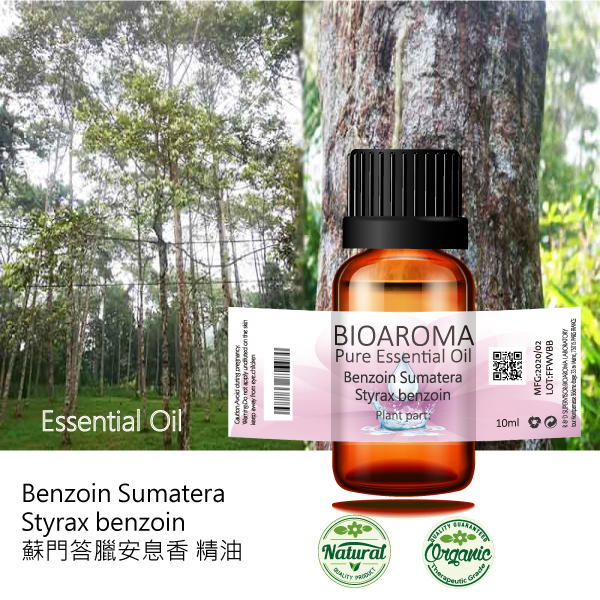 【正品現貨】蘇門答臘安息香精油Benzoin Sumatera - Styrax benzoin 100ml