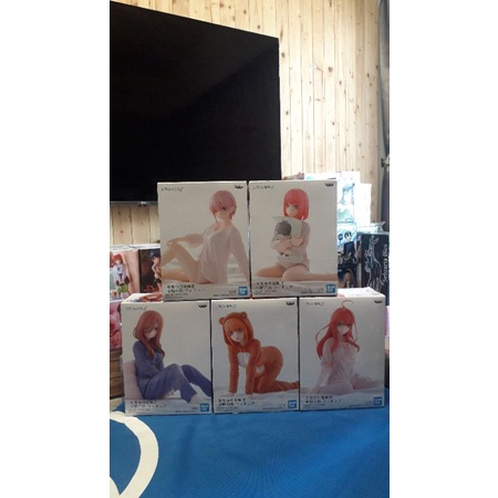 推坑出清「割愛系列」 絕版罕見 日版五等分的花嫁 新娘男友/睡衣 中野一花 中野二乃 中野三玖 中野四葉 中野五月 公仔