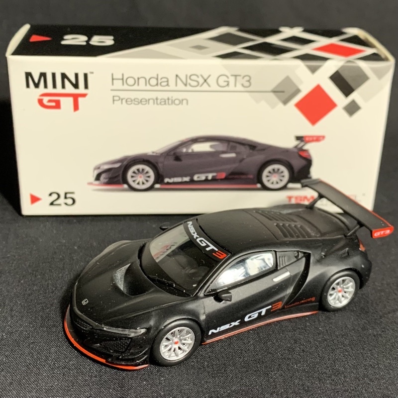 1/64 MiniGT (Honda NSX GT3) 絕版塗裝