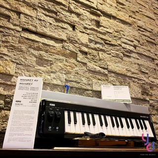 現貨免運 公司貨 贈軟體/USB線 Korg Microkey 2 37鍵 Midi 鍵盤