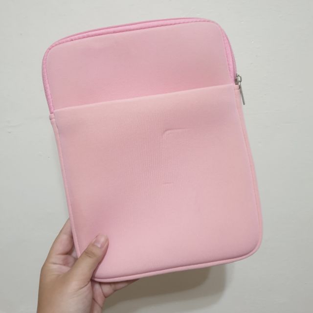 二手 ipad 收納包 粉紅 10.5吋以下可放
