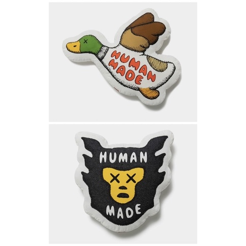 Human Made X KAWS Cowboy 🤠 Duck 🦆 抱枕/靠枕