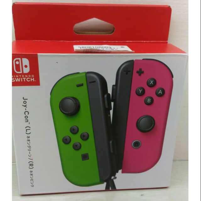 Nintendo switch joycon手把 粉綠 粉紅組合 極新