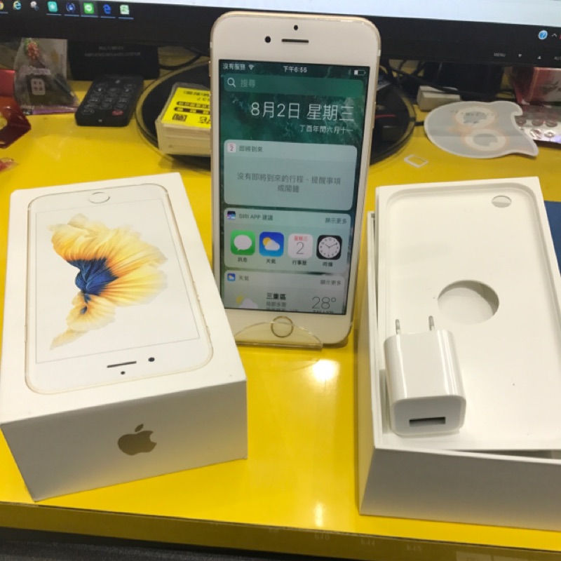 Apple iPhone 6s 16g金色中古機二手機