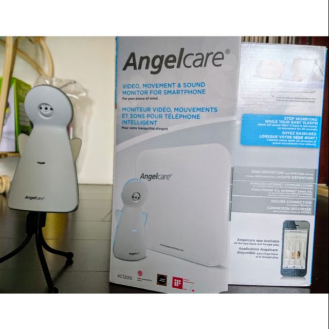 【賠售】Angelcare AC1200 智慧型呼吸動態感應監視器 寶寶監視器