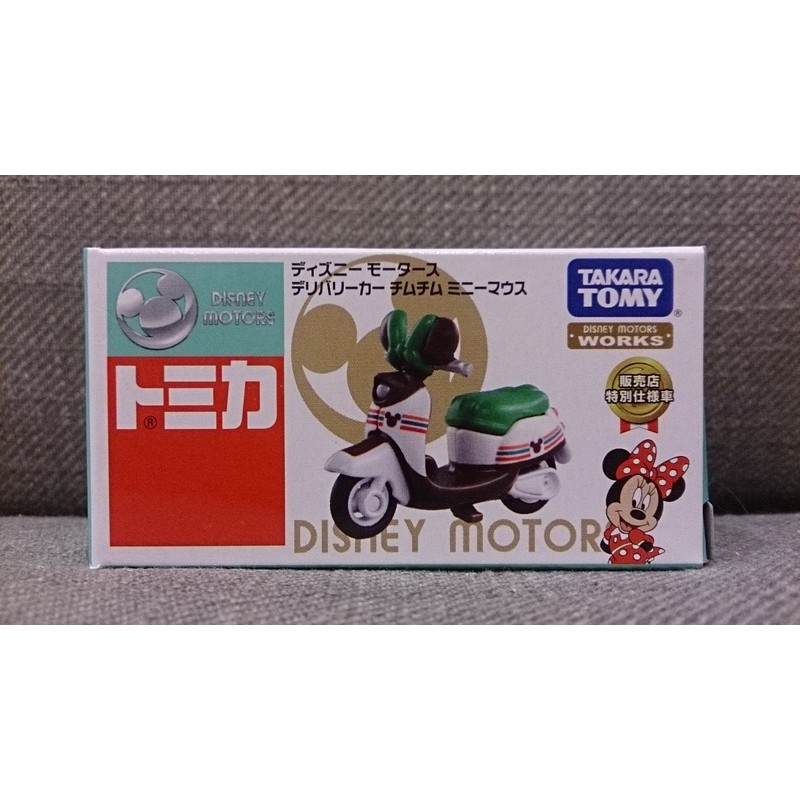 TAKARA TOMY TOMICA DISNEY 7-11限定塗裝版 米妮 摩托車