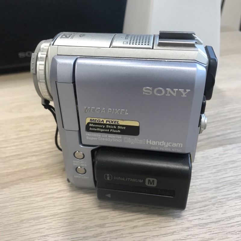 SONY MEGA PIXEL DCR-PC105 日本製 DV帶 錄放影機 絕版收藏