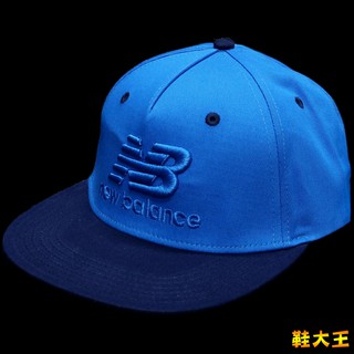 New Balance AAH61664SON 藍色 立體車繡大帽延棒球帽【特價出清】