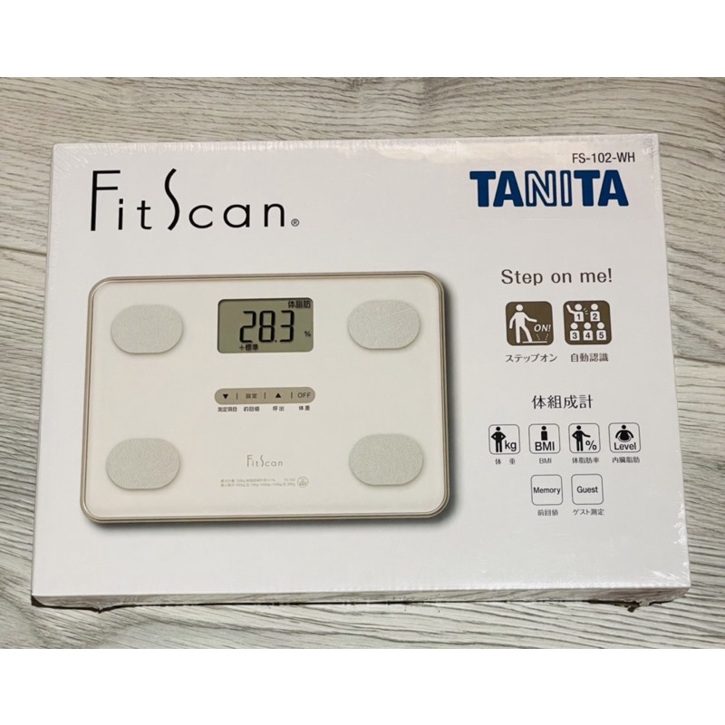 TANITA-四合一體組成計 體脂肪計 體脂計 FS-102