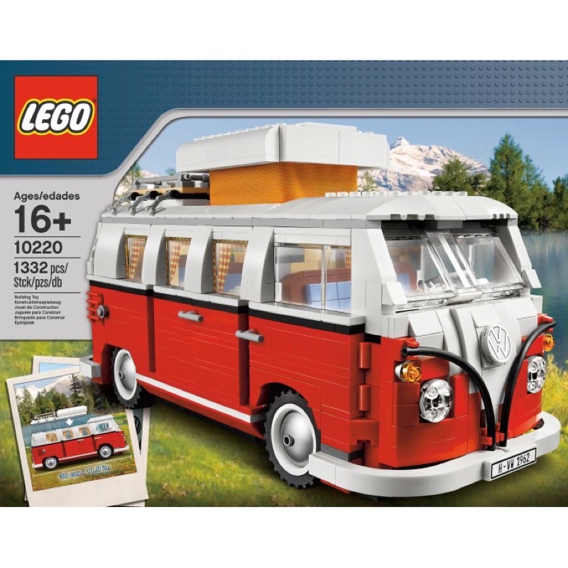 台樂公司貨 樂高 LEGO 10220 Volkswagen T1 Camper Van(5000含運）