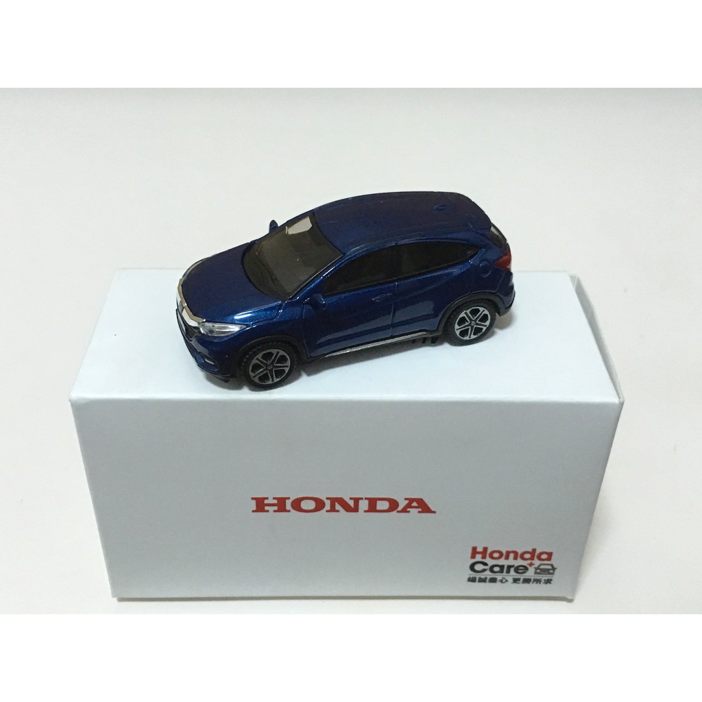 HONDA HRV 藍色本田汽車模型玩具1:60 迴力玩具車 (全新，外盒開口處稍有破損)