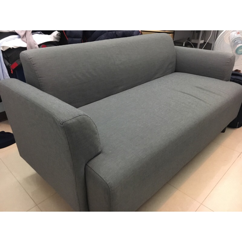 IKEA HEMLINGBY 雙人座沙發(灰色)