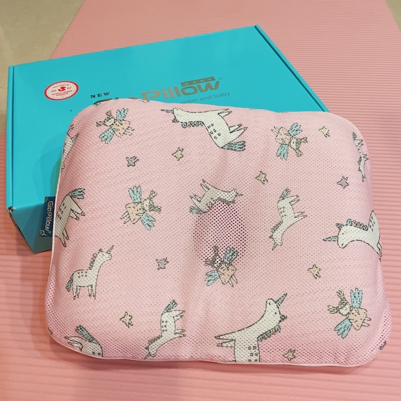 GIO Pillow 防蟎 嬰兒枕 公司貨 M號 新生兒枕 防扁頭 洞洞枕 韓國 二手