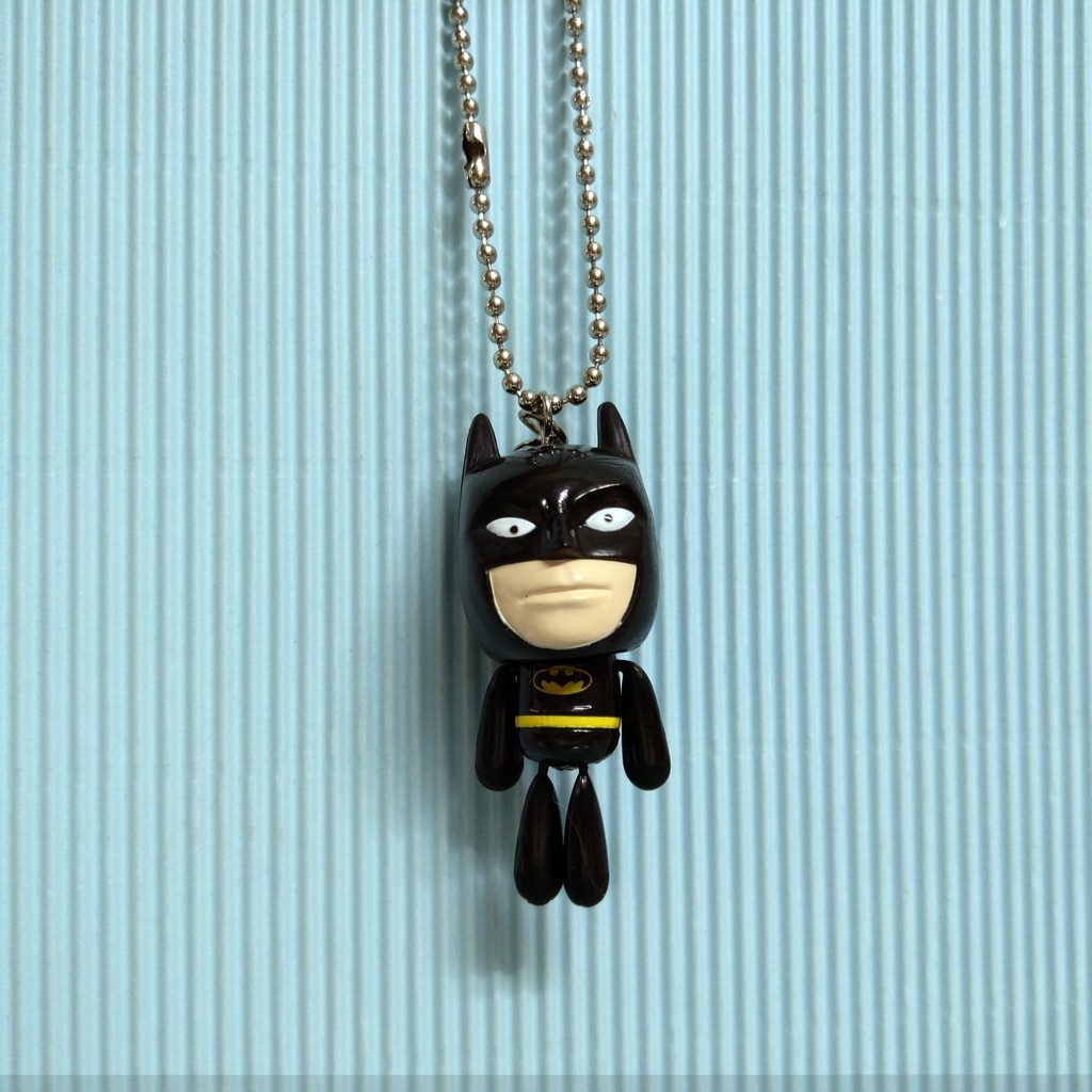 [ 小店 ] 公仔  蝙蝠俠 吊飾  高約:5公分  材質:塑膠 金屬  E3 58