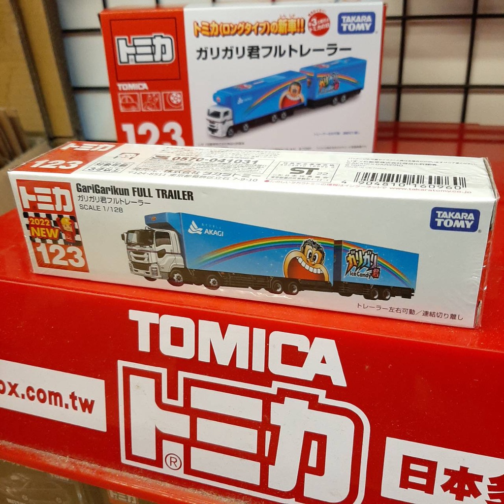 (小賈車庫) tomica 6月 新車 預購 No.123 知名日本冰品 加里加里君 長車 123