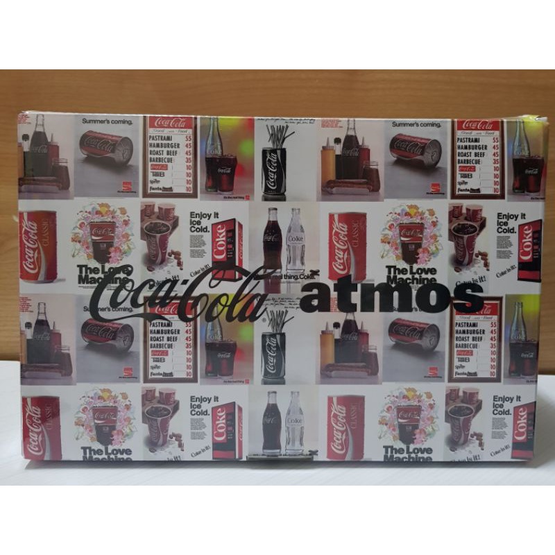 Be@rbrick atmos×coca-cola 可口可樂 400+100%