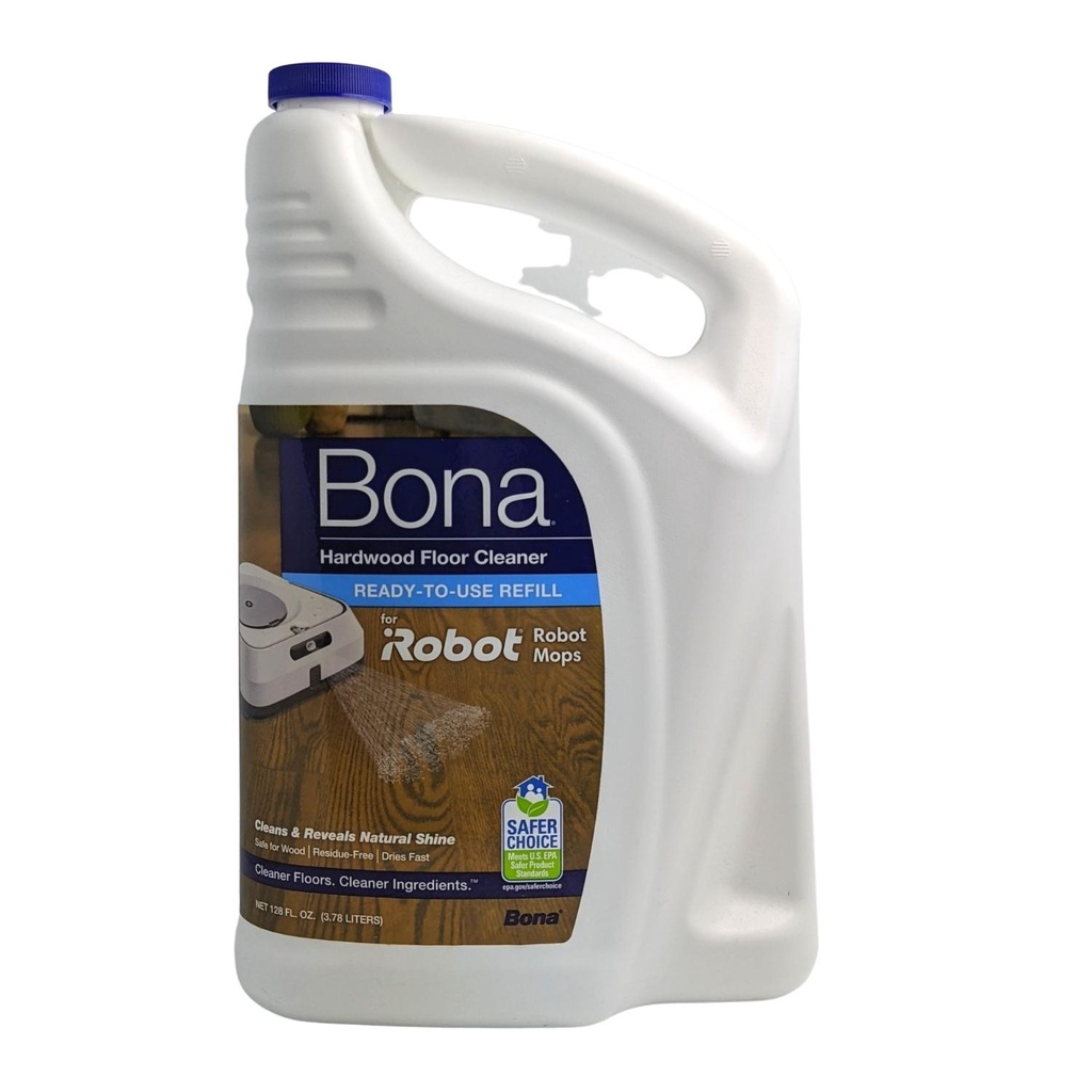 Bona 木質地板清潔劑3.78L 適用 iRobot Braava Jet m6 240 擦地拖地機器人抹地機認證