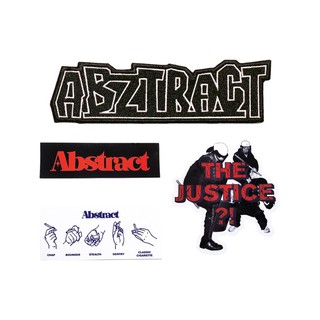 ABSTRACT “HOOD” patch & stickers 布章貼紙組