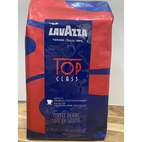 LAVAZZA咖啡豆-TOP CLASS頂級義式咖啡豆-2024/12/30