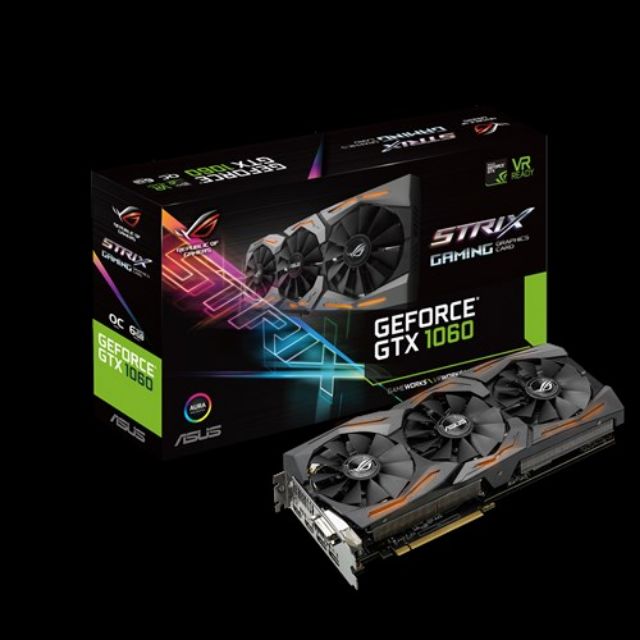 華碩 ROG STRIX GTX1060 O6G 6G GAMING 

8380元