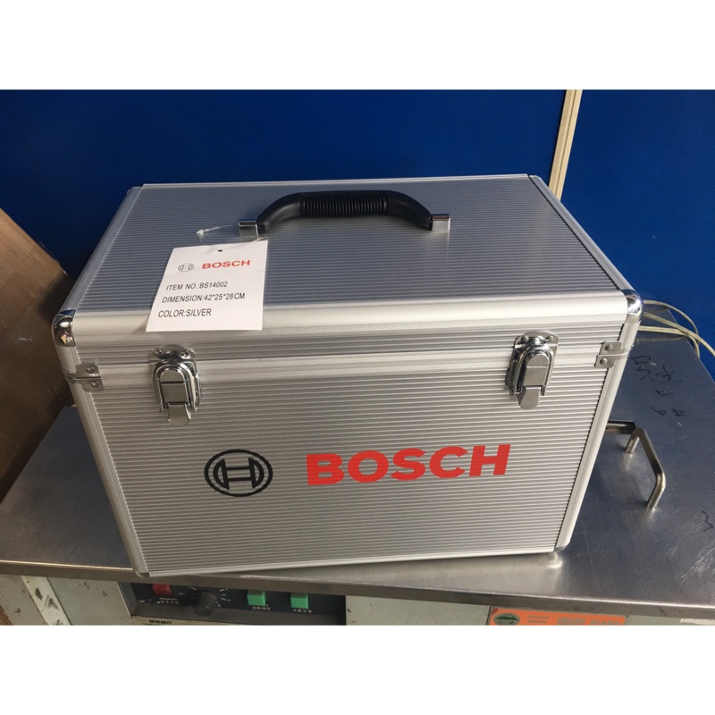 BOSCH鋁製手提 工具箱 收納箱 內含隔板