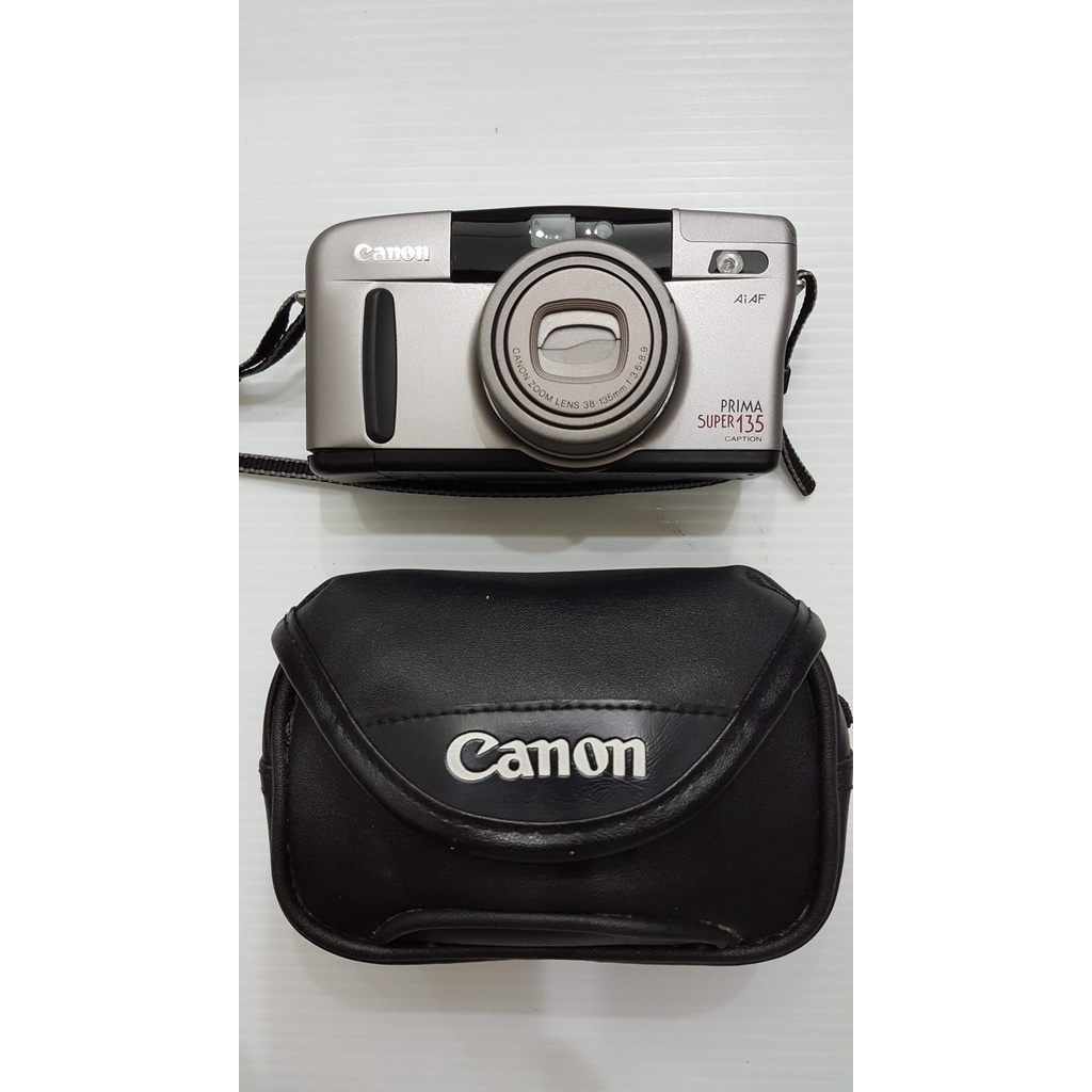 電池蓋卡榫斷一個 品相好 Canon PRIMA SUPER 135 CAPTION 底片相機