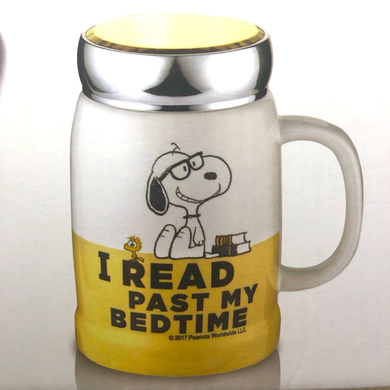 全新正版 snoopy 史努比 小日子陶瓷蓋杯💛