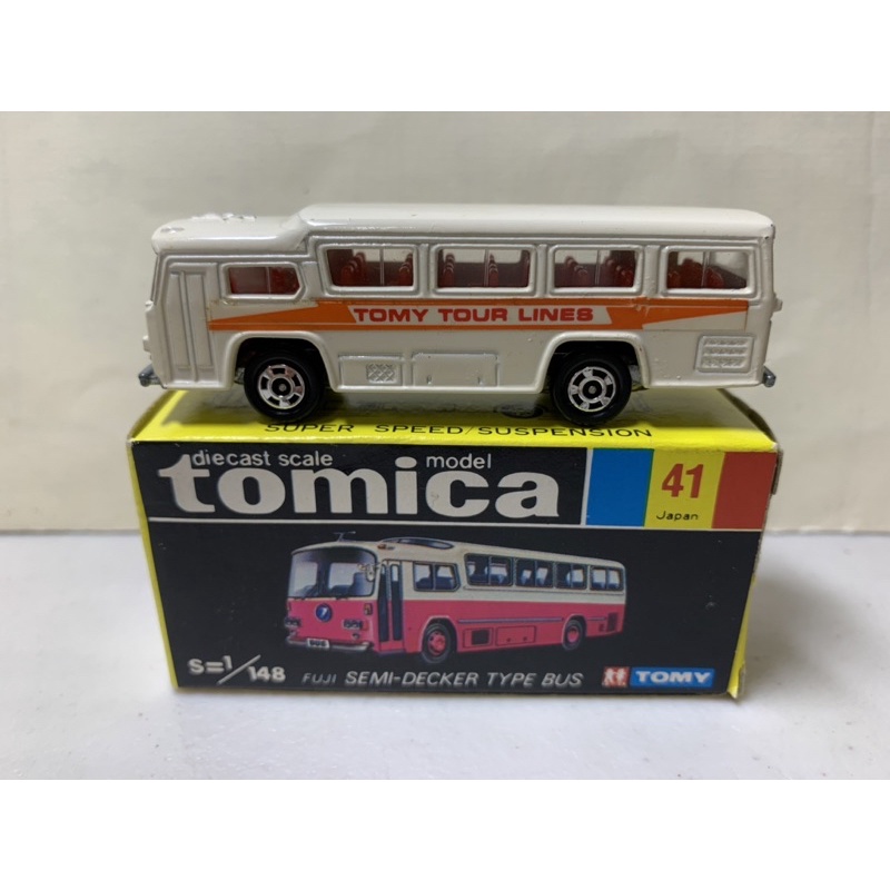 ［現貨］Tomica  多美 日製 黑盒 No.41 Fuji 富士車工 巴士