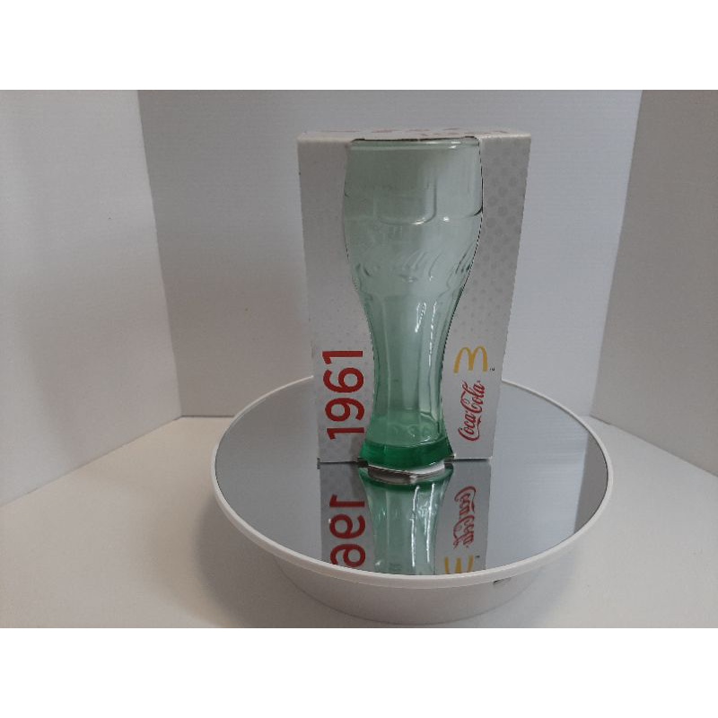 全新麥當勞可口可樂百年曲線瓶杯1961