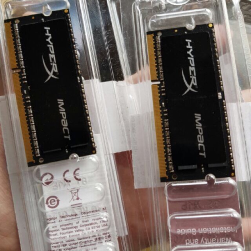 金士頓 DDR3 2133 1600 1866 筆電用 8g*2